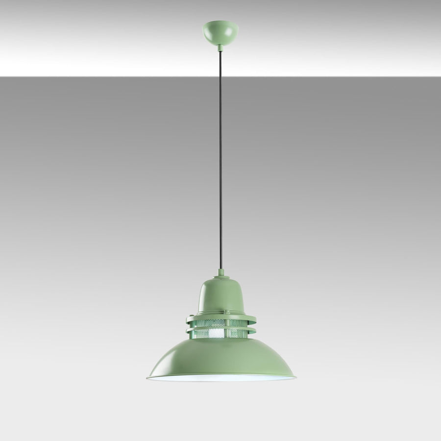 Endüstriyel Metal Tekli Sarkıt - Yesil