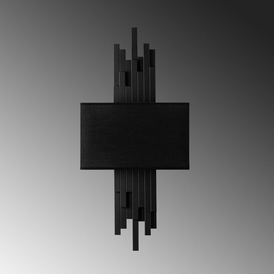 Axis Rustik Metal Tekli Aplik - Siyah