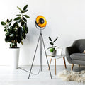 Spot Kafa Tripod Metal Lambader - Siyah