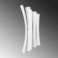 Linea Cift Yonlu Metal Aplik - Beyaz