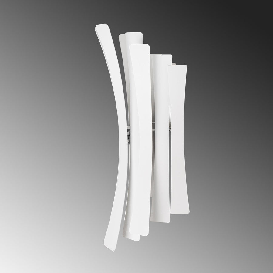 Linea Cift Yonlu Metal Aplik - Beyaz