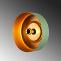 Yesil Modern Metal Tekli Aplik - Yesil