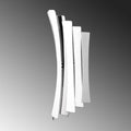 Linea Cift Yonlu Metal Aplik - Gumus