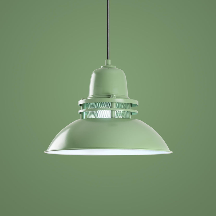Endüstriyel Metal Tekli Sarkıt - Yesil