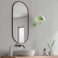 Kupol Metal Duvar Aplik - Yesil