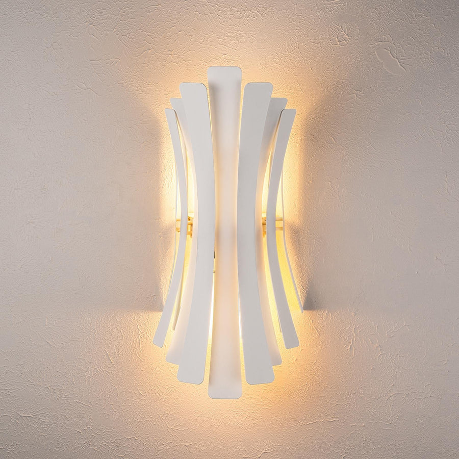 Linea Cift Yonlu Metal Aplik - Beyaz