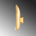 Borulu Disk Metal Aplik - Altin