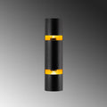 Cift Silindirli Metal Aplik - Siyah