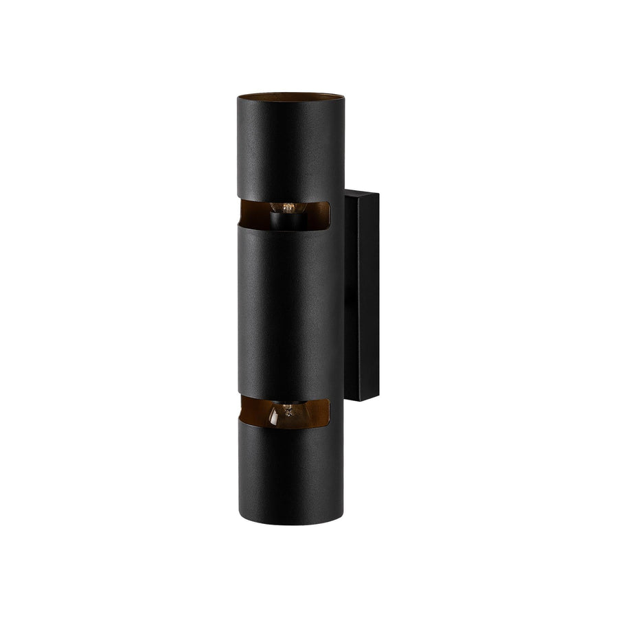 Cift Silindirli Metal Aplik - Siyah