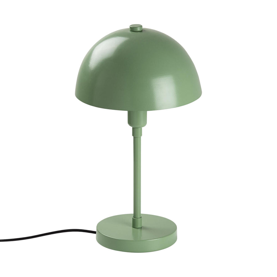 Kubbe Baslikli Metal Masa Lambasi - Yesil