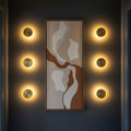 Altin LED Metal Sivama Tekli Aplik - Altin