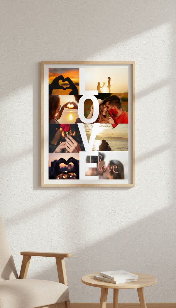 LOVE Kişiye Özel Tablo