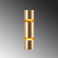 Cift Silindirli Metal Aplik - Altin