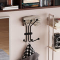 Siyah Metal Duvar Askılığı - 5 Toplu Modern