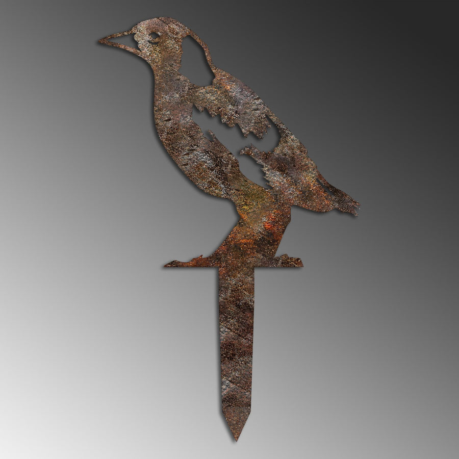 Tarlakuşu Metal Bahçe Dekoru - Bakır