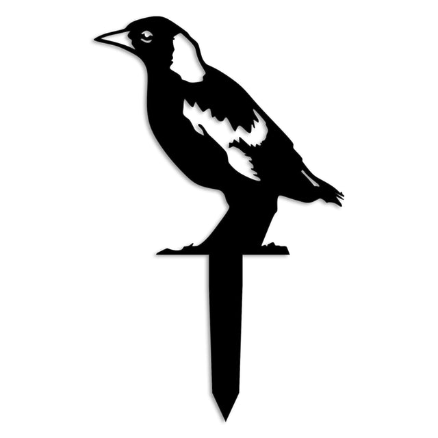 Tarlakuşu Metal Bahçe Dekoru - Siyah