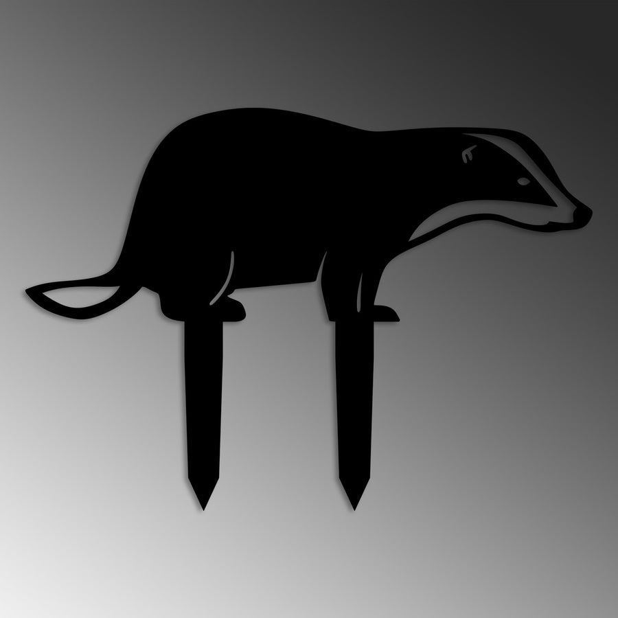 Porsuk Metal Bahçe Dekoru - Siyah