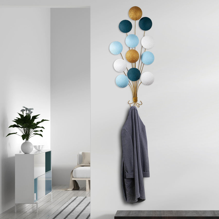 Balon Metal Duvar Askılığı - Cok Renkli