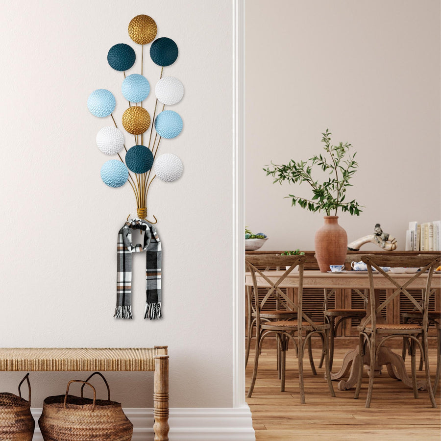 Balon Metal Duvar Askılığı - Cok Renkli
