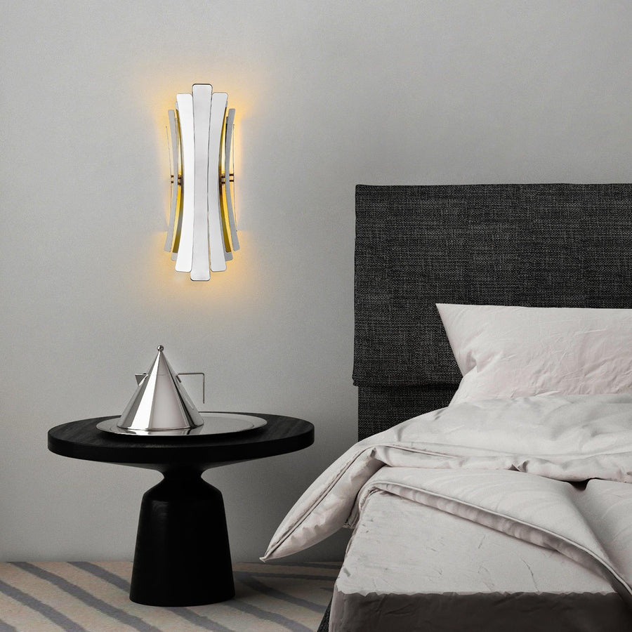 Linea Cift Yonlu Metal Aplik - Gumus