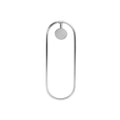 Oval LED Metal Aplik - Krom