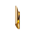 Flare Modern Metal Tekli Aplik - Altin