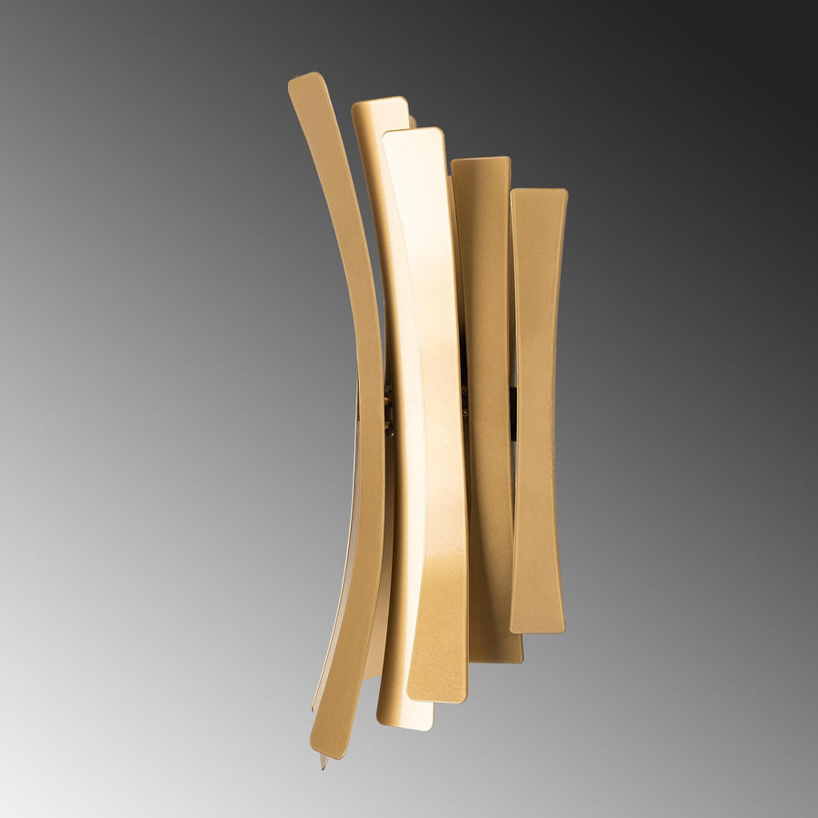 Linea Cift Yonlu Metal Aplik - Altin
