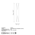 Spiral Metal Tekli Aplik - Siyah
