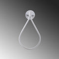 Damla Metal LED Aplik - Gri