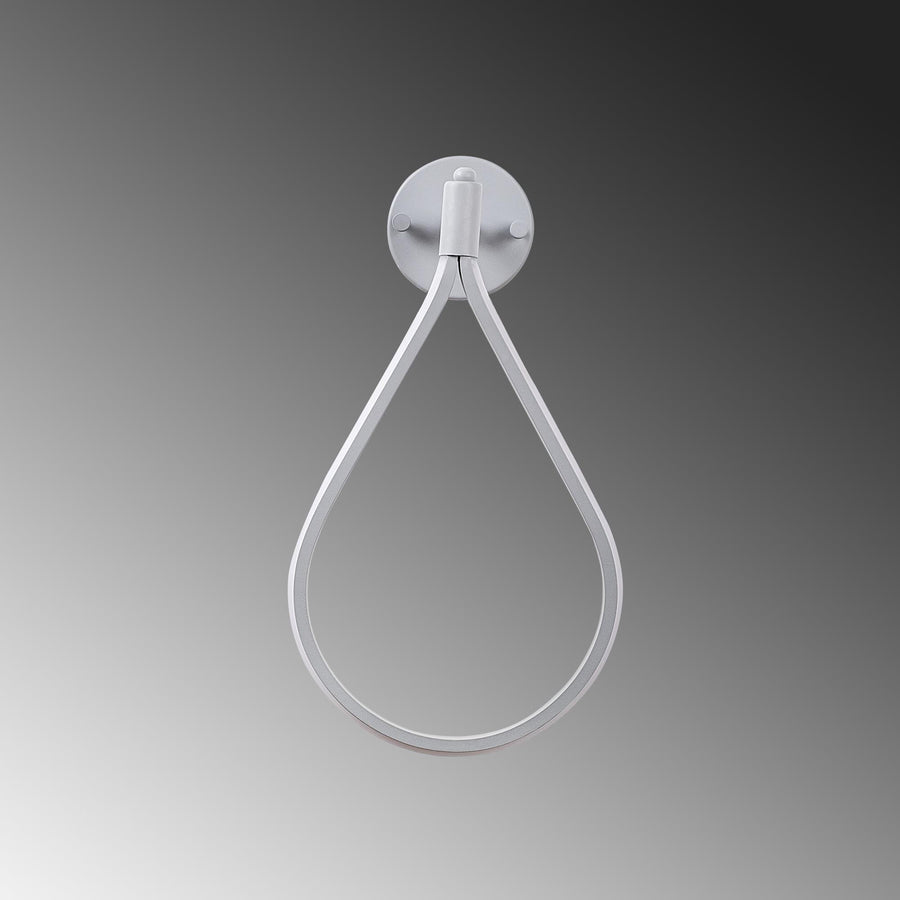 Damla Metal LED Aplik - Gri