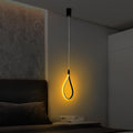 Damla Metal LED Tekli Sarkıt - Siyah