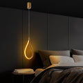 Damla Metal LED Tekli Sarkıt - Altın