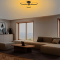 Yonca Metal LED Plafonyer - Siyah