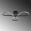 Yonca Metal LED Plafonyer - Siyah