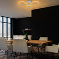 Yonca Metal LED Plafonyer - Beyaz