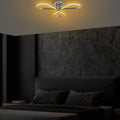 Yonca Metal LED Plafonyer - Gümüş
