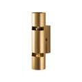 Cift Silindirli Metal Aplik - Altin