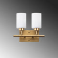 Cam 2'li Aplik Metal - Altin