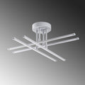 Çubuk Çapraz Metal Plafonyer - Gri