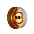 Gri Modern Metal Tekli Aplik - Gri
