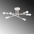 Sputnik 6'lı Plafonyer - Beyaz