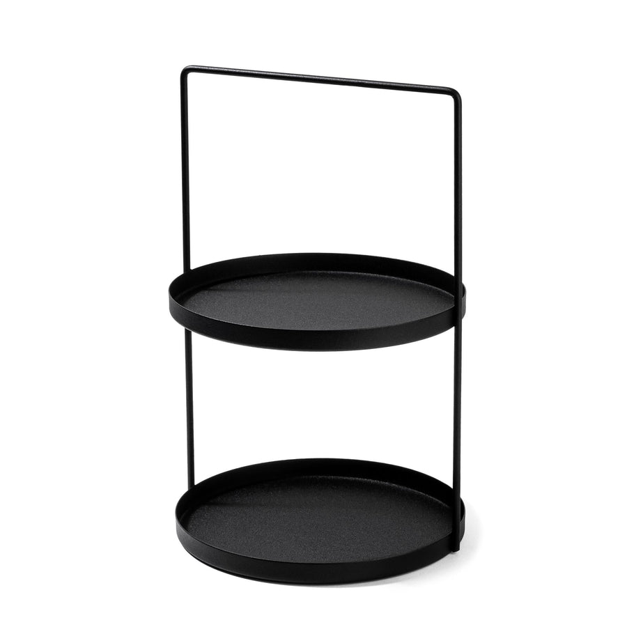 2 Katli Metal Taki Standi - Siyah