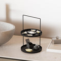 2 Katli Metal Taki Standi - Siyah