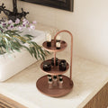 3 Katli Metal Taki Standi - Bakir