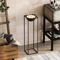Siyah Metal Saksılık Stand - Siyah