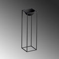 Siyah Metal Saksılık Stand - Siyah