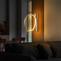 Halka LED Aplik - Altın