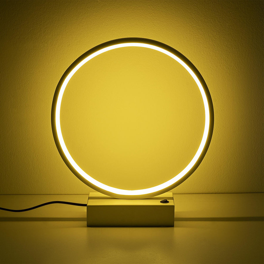 Halka LED Masa Lambası - Beyaz