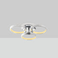 Halka Modern LED Plafonyer - Gümüş