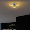 Halka Modern LED Plafonyer - Gümüş